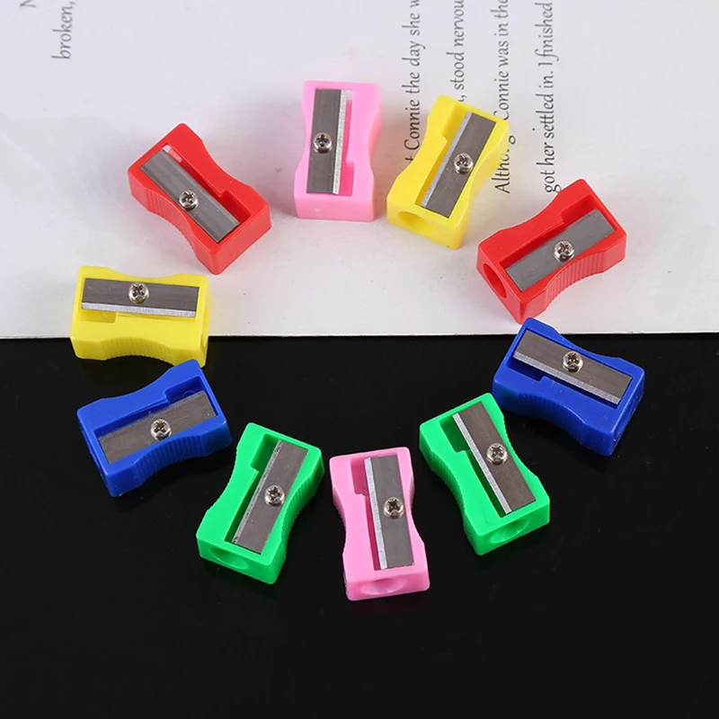 Juego de sacapuntas con temática de Halloween, patrón aleatorio, 12 Uds., lápiz HB, borrador de dibujos animados, sacapuntas Manual de Color aleatorio, papelería ZYF - imagen 4