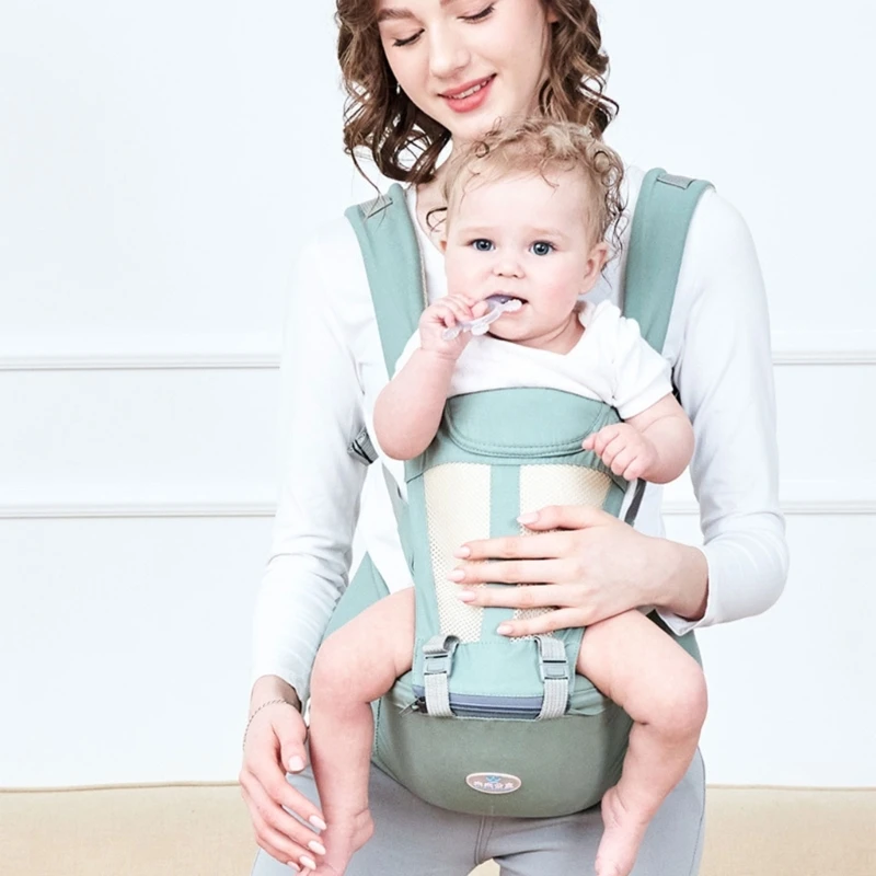 Portabebés ergonómico acolchado XXFE – Uso frontal y cadera - imagen 3