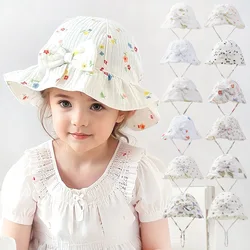 Sombrero pescador infantil de algodón transpirable estampado