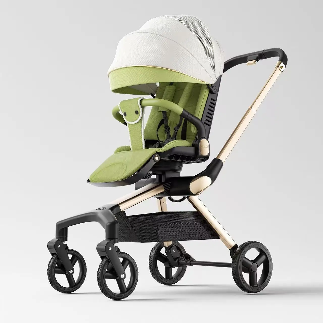 Andador pliable de aluminio para bebé - Ligero - imagen 5
