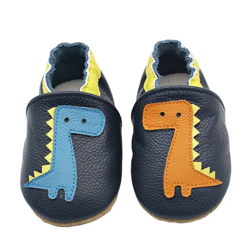 Botines de piel suave para los primeros pasos del bebé – Antideslizantes - imagen 4