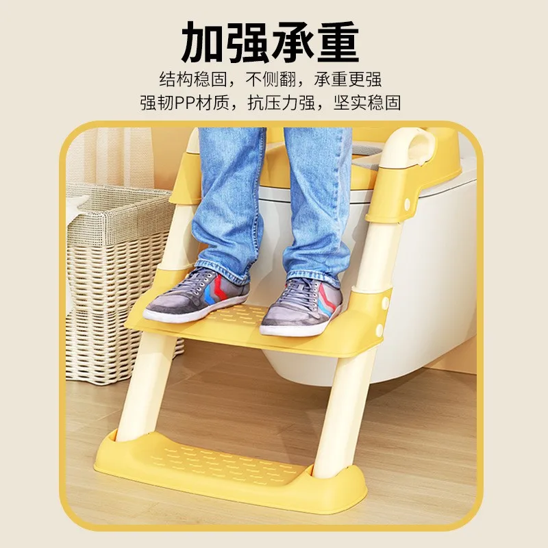 Escalón infantil para entrenamiento al baño – Plegable y seguro - imagen 5