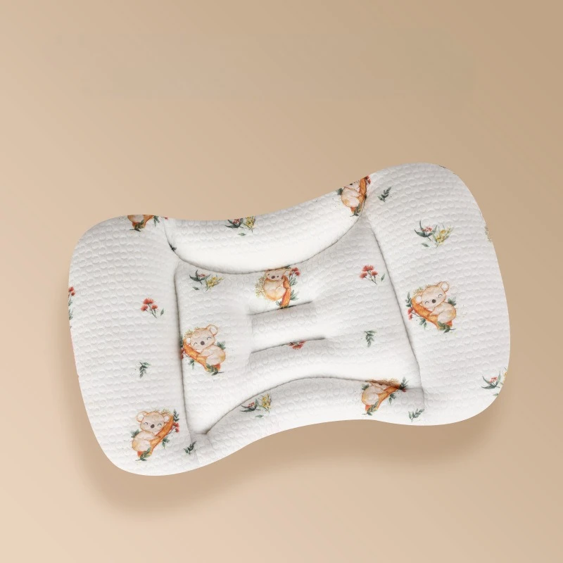 Almohada de soporte Zoned para bebé, almohada infantil con protección para el cuello de 6 meses a 3 años, 45x30cm, almohada para dormir para jardín de infantes para todas las estaciones - imagen 4