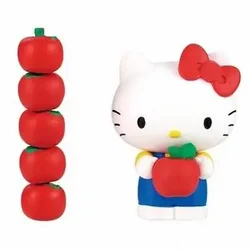 Figura de acción genuina periférica de animé lindo gato pérdida de peso modelo de adorno de dibujos animados