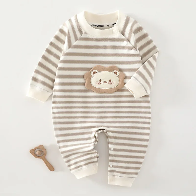 Mameluco bebé algodón unisex estampado oso