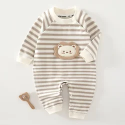 Mameluco bebé algodón unisex estampado oso