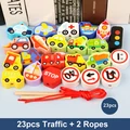 23pcs traffic