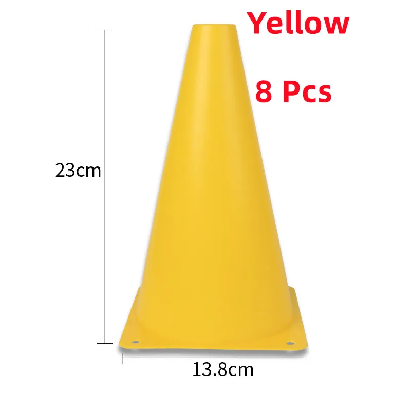 8pcs yellow