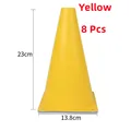 8pcs yellow