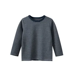 Camiseta a rayas manga larga niños – Algodón primavera y otoño