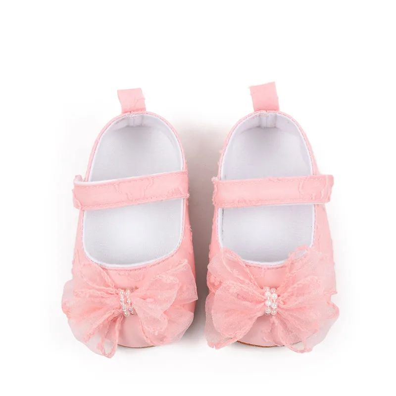 Zapatos bebé niña primavera otoño con lazo y suela antideslizante - imagen 3