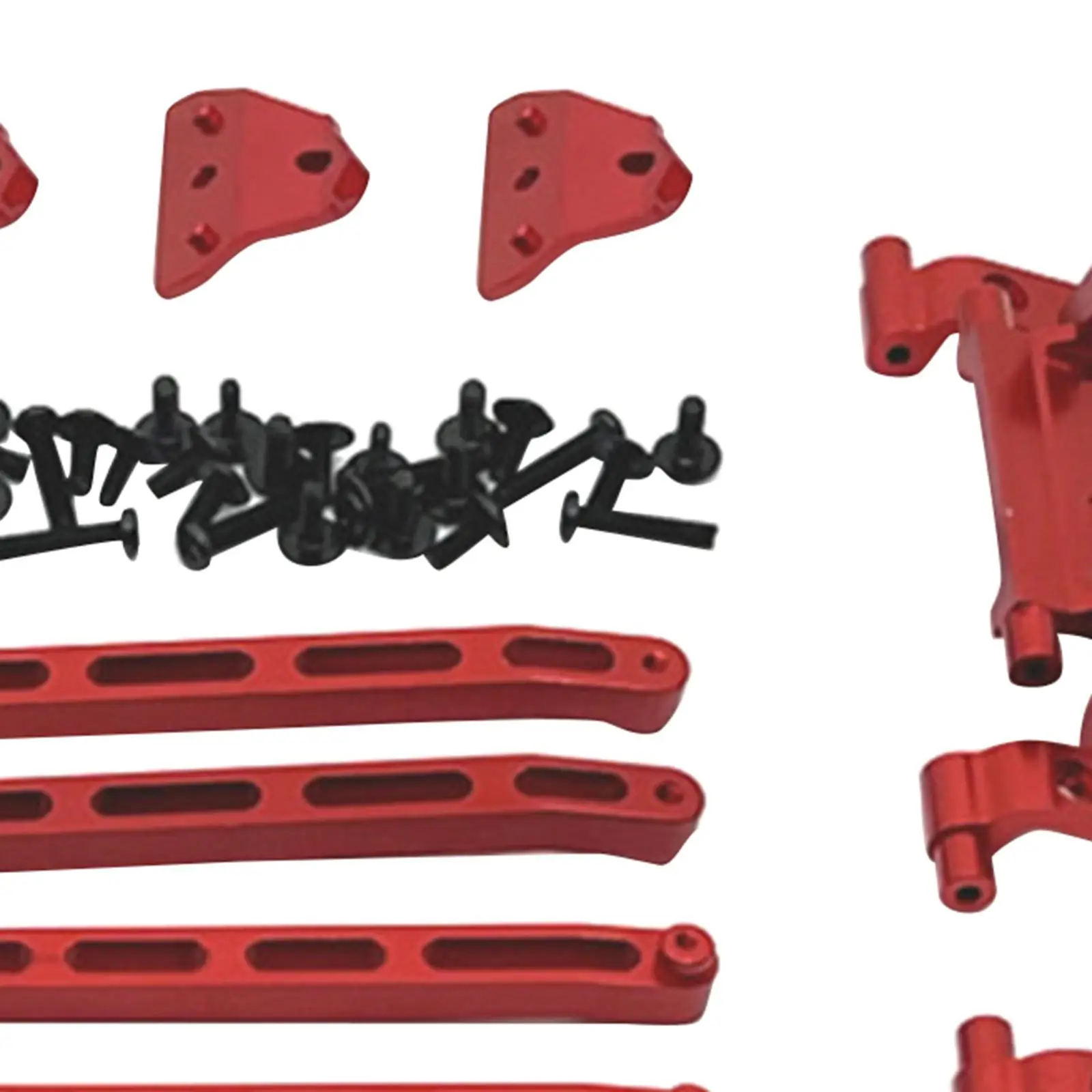 1/12 Scale RC Car Metal Upgrade Kits Practical Suit Complete Set Spare Parts Car Model Tie Rods for MN78 Truck DIY Accessories