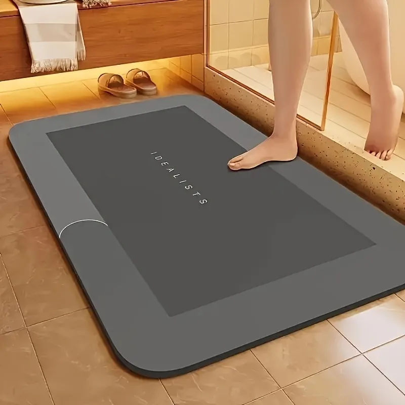 Alfombrilla de diatomita ultraabsorbente y antideslizante para baño - imagen 2