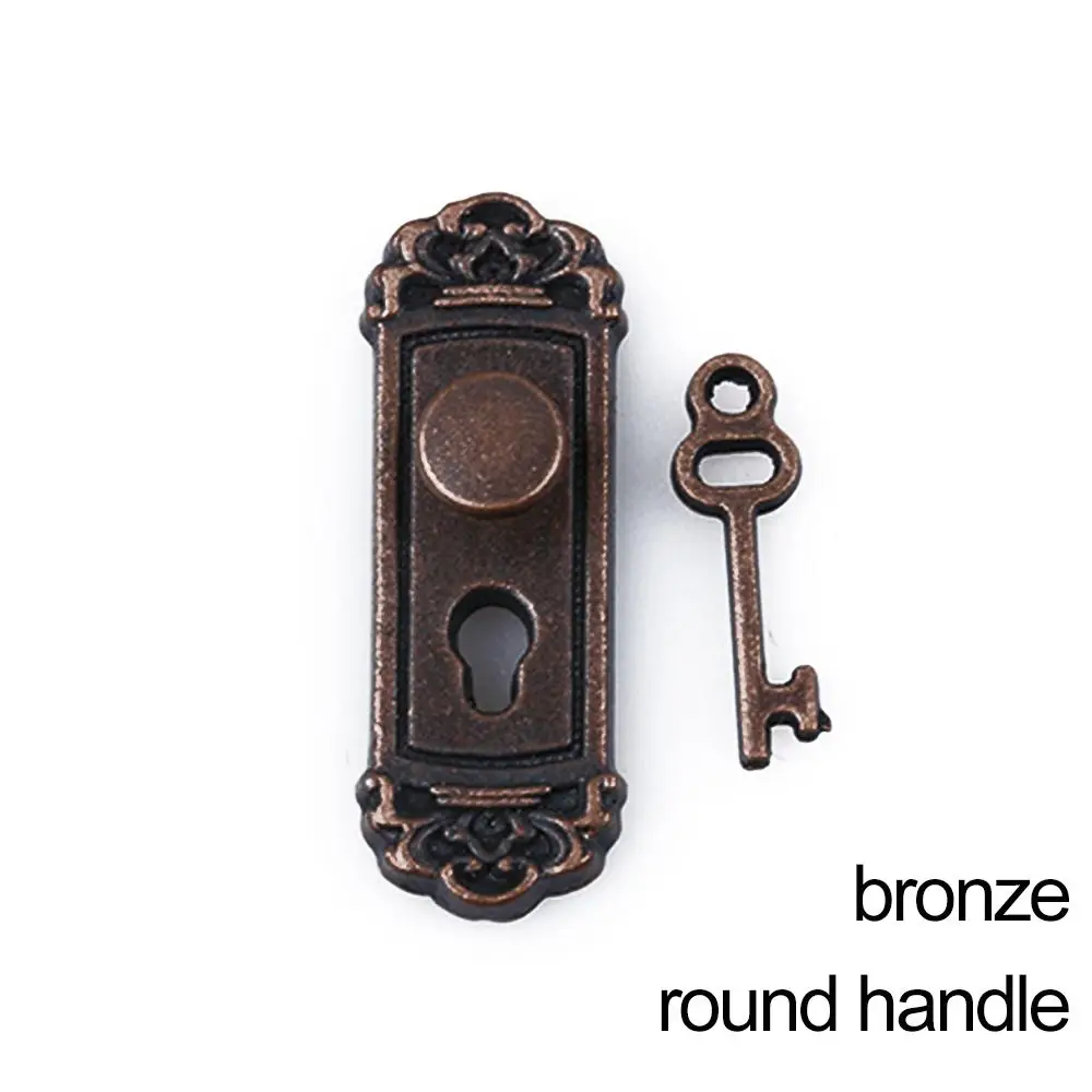 bronze-round handle