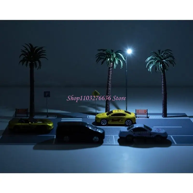 Accesorios escena carretera R6FD establecidos para 1:64 paisajes en miniatura escala y exhibe carretera - imagen 5