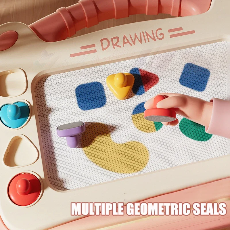 Pizarra magnética Montessori para niños - juego educativo y creativo - imagen 4