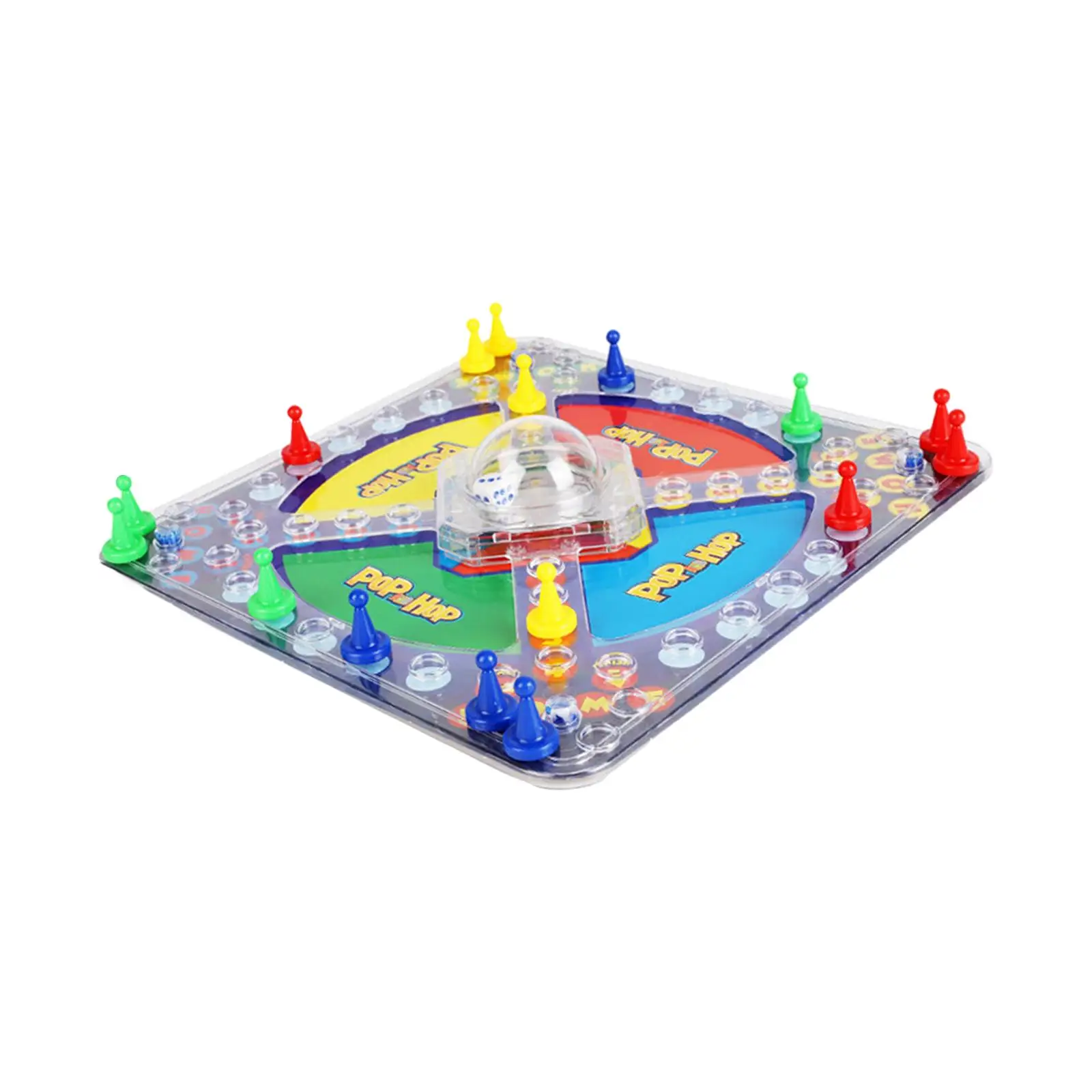 Ludo Classic Toy Board Game Educational Toys Travel Family Game for Leisure Toys Party Games Entertainment Family Boys and Girls
