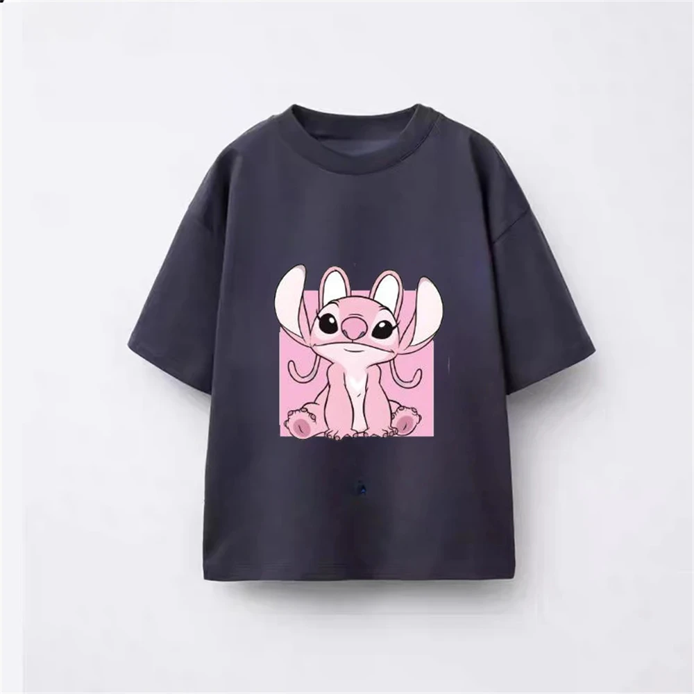 Camiseta para niño de 2 a 6 años, camisetas con estampado de puntos de dibujos animados, ropa de verano a la moda para niño, camisetas de manga corta informales holgadas de algodón nuevo fino - imagen 4