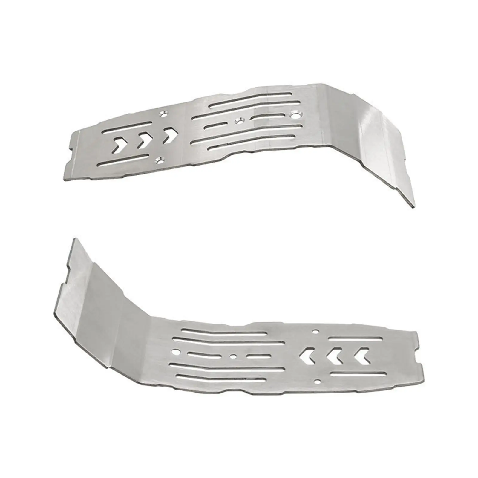 Chassis Skid Plate Guards Protective Plate Replacements RC Vehicle Scale Accessory Axle Guard for 1:8 Trucks RC Car Crawler