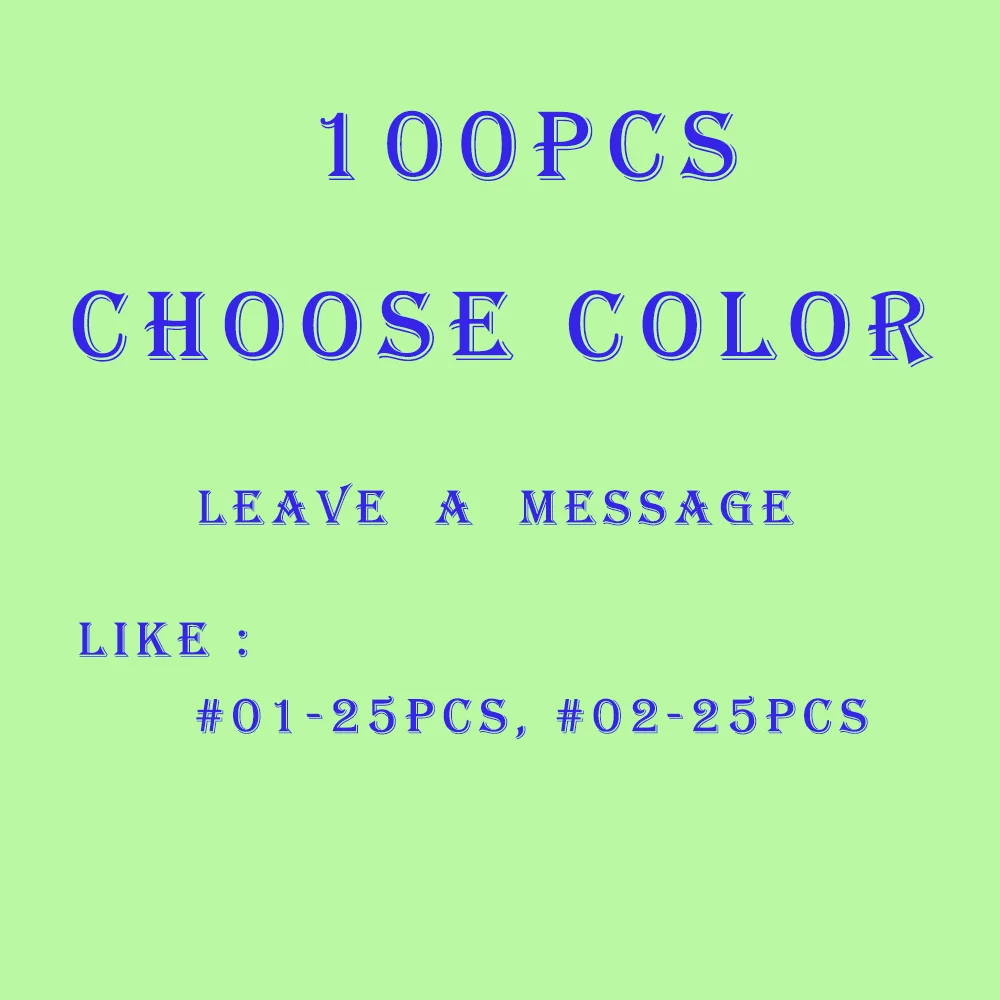 100pcs choose color