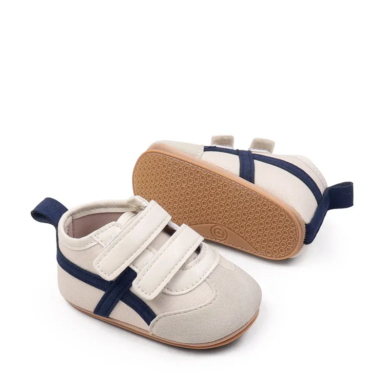 Zapatos primeros caminantes bebé – Suela de goma flexible y suave - imagen 3