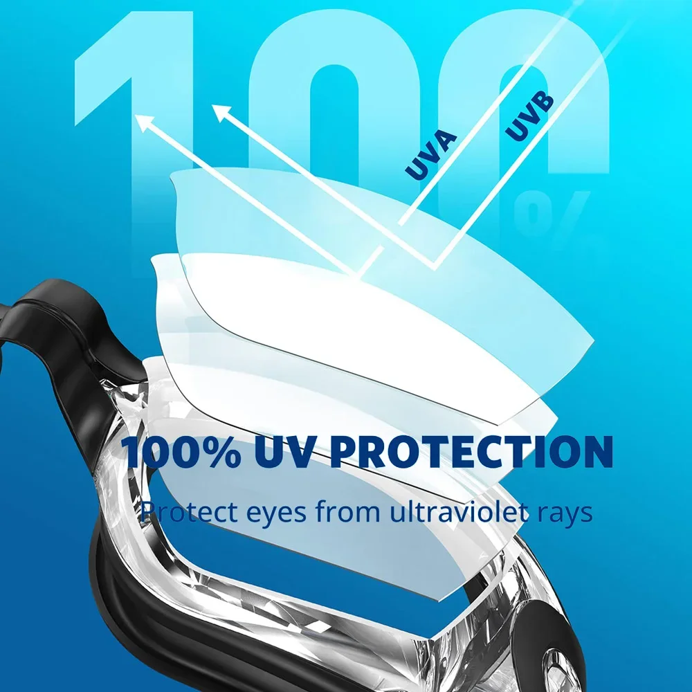 Gafas de natación antivaho para niños - Visión clara y ajuste rápido - imagen 3