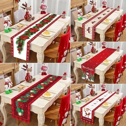 Camino de mesa navideño diseño cristal hogar festivo navidad elegante