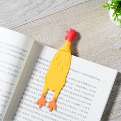 Marcapáginas infantil con forma de pollo – Suave y divertido para leer