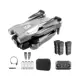 3 Batteries Gray