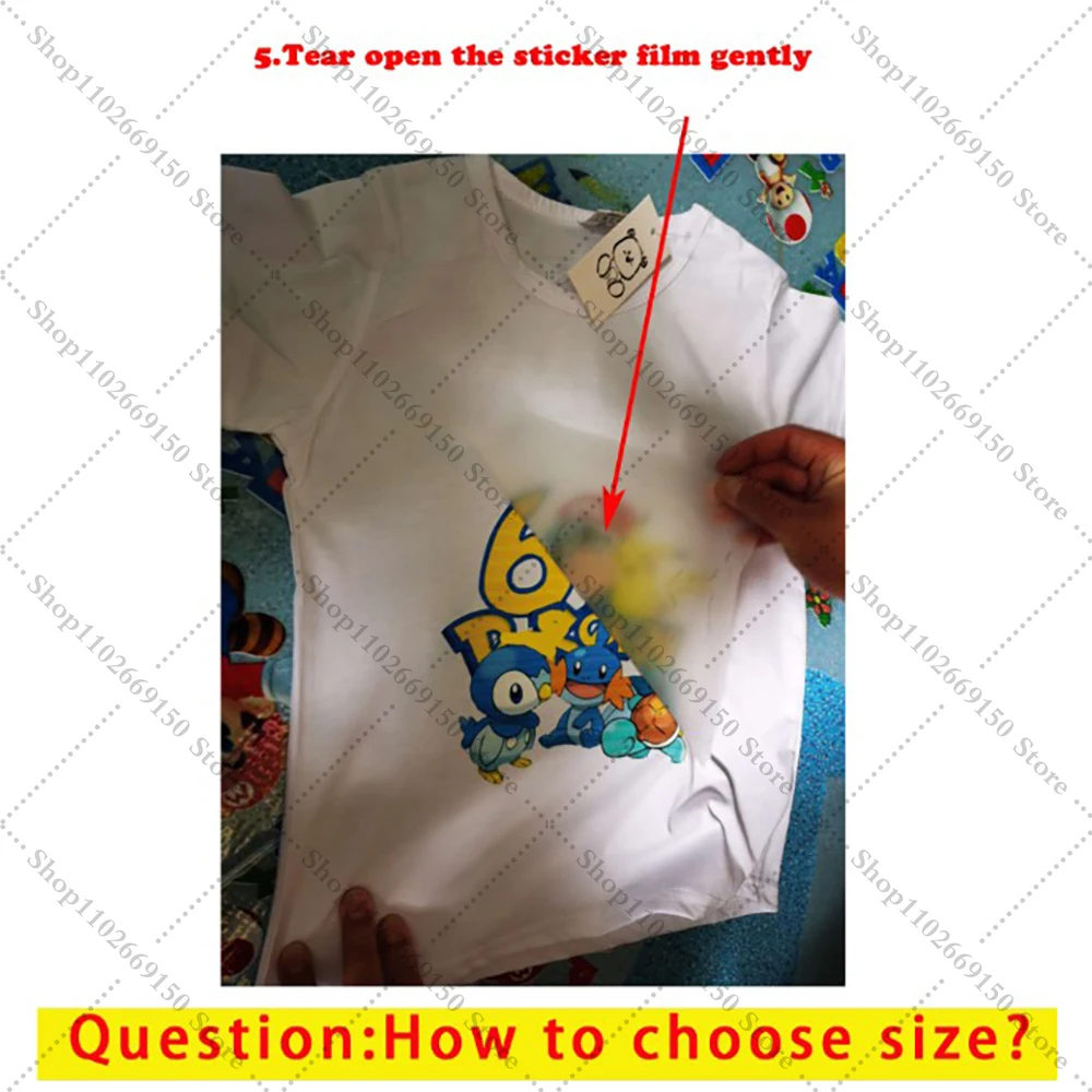 Parches termoadhesivos Rilakkumas para decorar camisetas infantiles - imagen 2