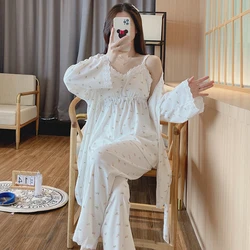 Camisón de lactancia algodón – Pijama premamá cómodo para embarazadas