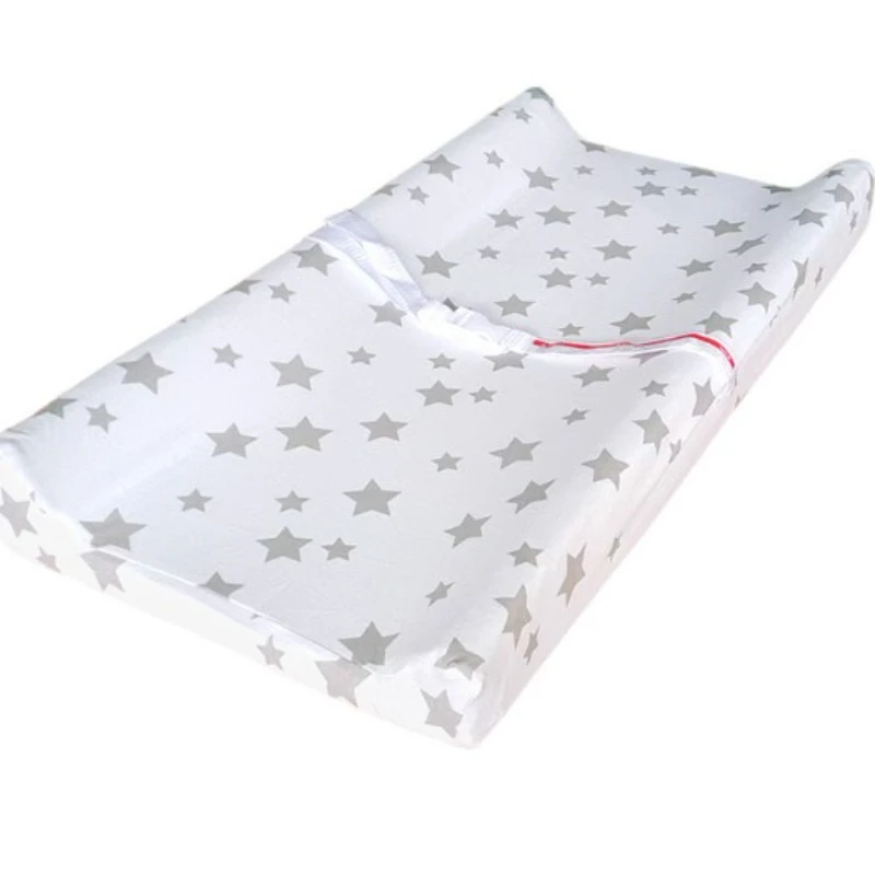 Cambiador de bebé 100% impermeable y limpiable cambiador para tocador, alfombrilla antideslizante para pañales para tocador, cuna, viaje - imagen 2