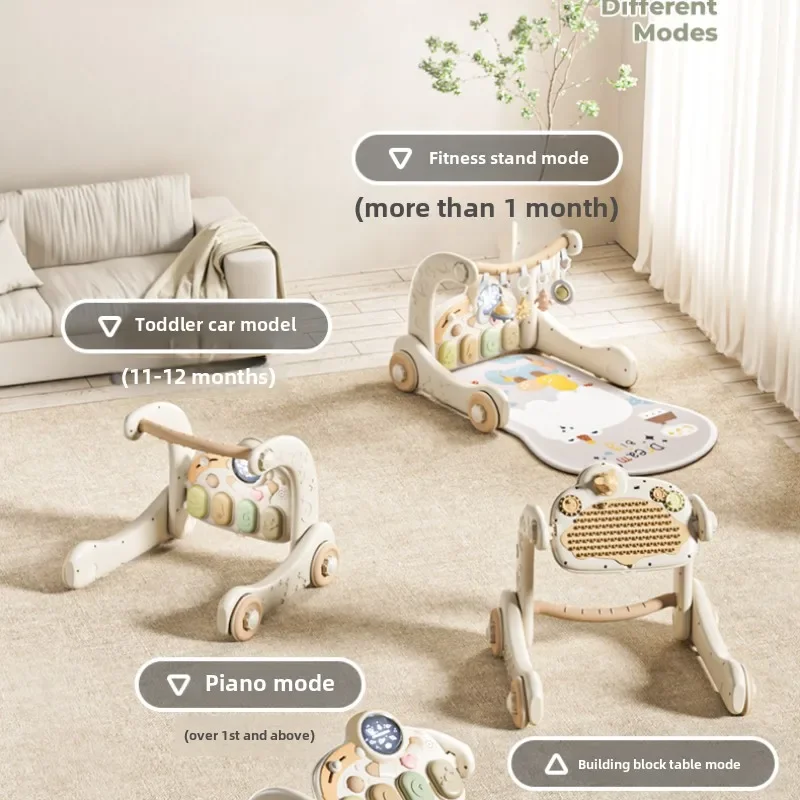 Baby Piano Fitness Frame 100 días Productos para bebés ‌ cutie ‌   Regalo de luna llena de educación temprana de 0 a 3 meses, miel para recién nacidos ‌   Encontrar la caja de regalo - imagen 2
