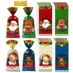 Bolsas de tela para dulces de Navidad – Decoración festiva infantil