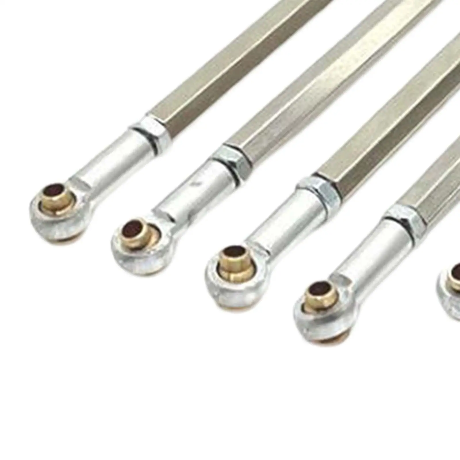 8 Pieces Chassis Linkage RC Chassis Link Rod for MN128 1:12 Scale RC Parts