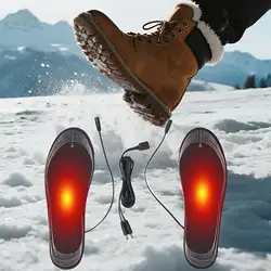 Plantillas eléctricas calentadas USB para zapatos de invierno – Lavables y cortables