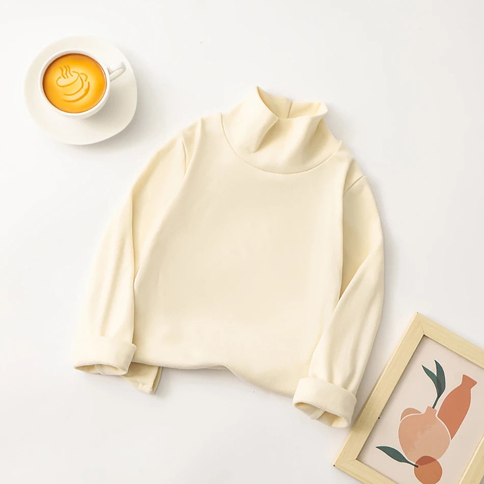 Camiseta de niño cuello alto caramelo – entretiempo - imagen 2
