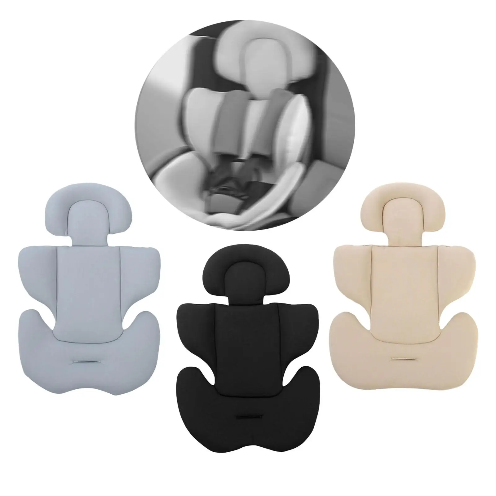 Estera para cochecito de recién nacido, cojín protector transpirable para niños, forro para asiento de asiento de coche, cochecito de bebé, cochecito de coche - imagen 2