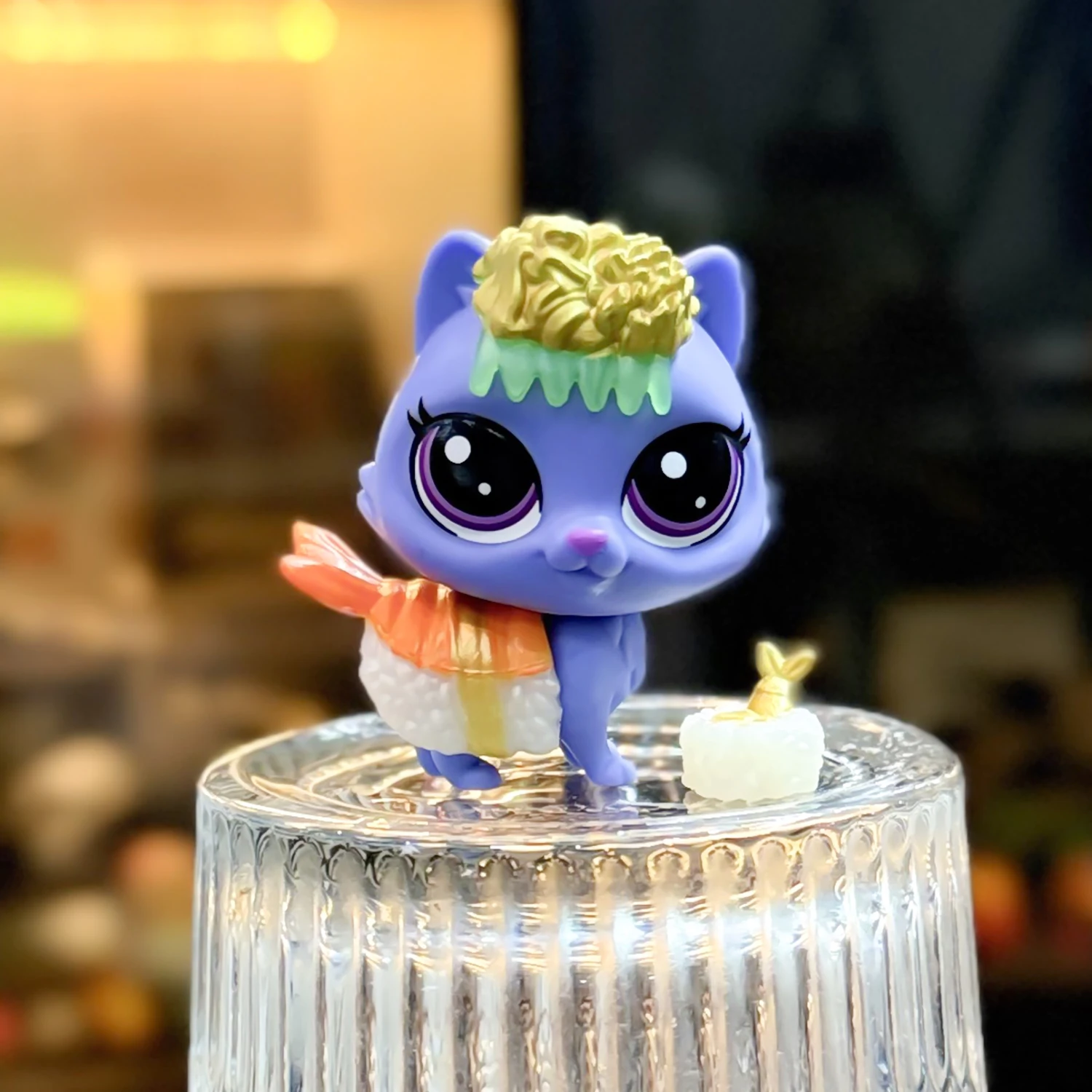 LPS perros Animal mascota gato pez con accesorios Anime mascotas edición limitada figuras de acción especiales juguetes Pascua Bonuss regalo de Navidad - imagen 2