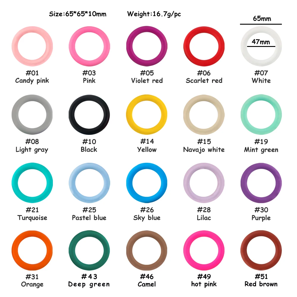 5pcs mix color