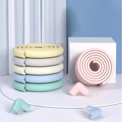 Tira de protección para las esquinas de las mesas antigolpes de seguridad para niños, paquete anticolisión de plástico suave, artículos diversos para el hogar para pared de ventana