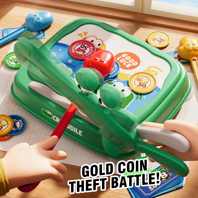 Juego de mesa de batalla para niños, moneda de oro, coordinación mano-ojo, juguete de estrategia, fiesta familiar, juego Social, tarjeta, juguete creativo a juego - imagen 3