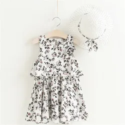 Lawadka Vestido Floral para Niña 2-6 años – Estilo Princesa
