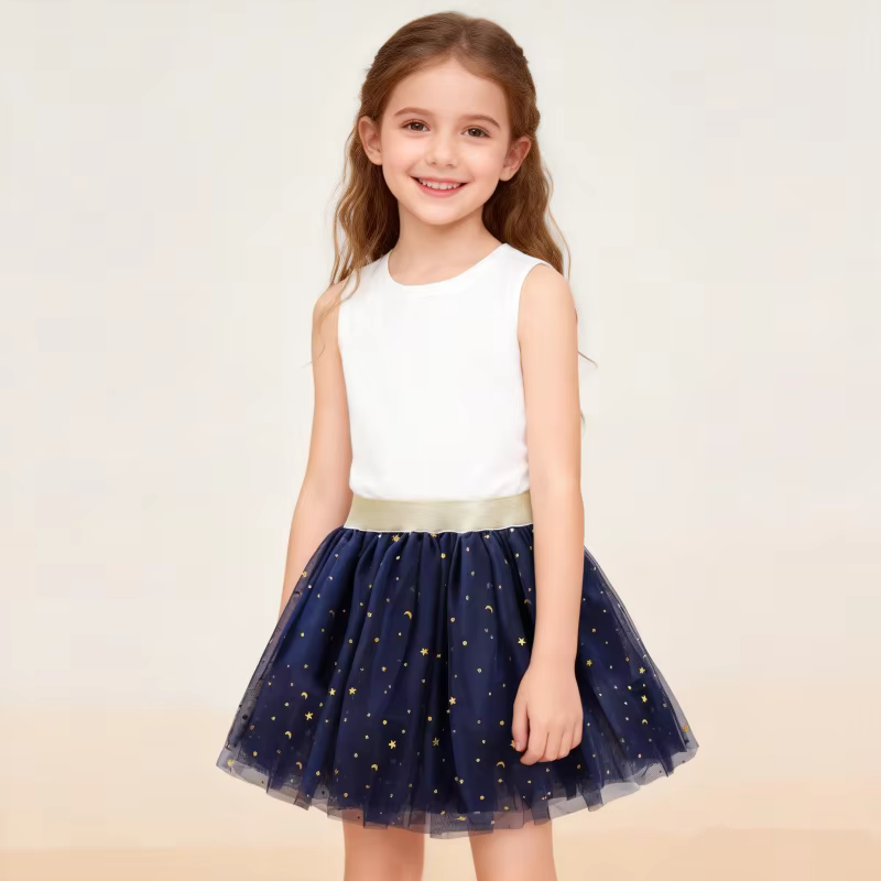 Falda tutu de encaje con lentejuelas para niñas - Verano fiesta - imagen 5