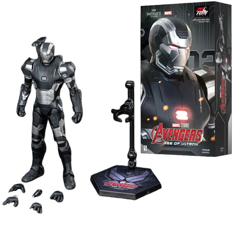 ZD Toys Iron Man MK15 MK16 máquina de guerra MK2 figura de acción Iron Man Mk47 MK35 pargo rojo 1/10 escala Iron Man colecciones regalo - imagen 5
