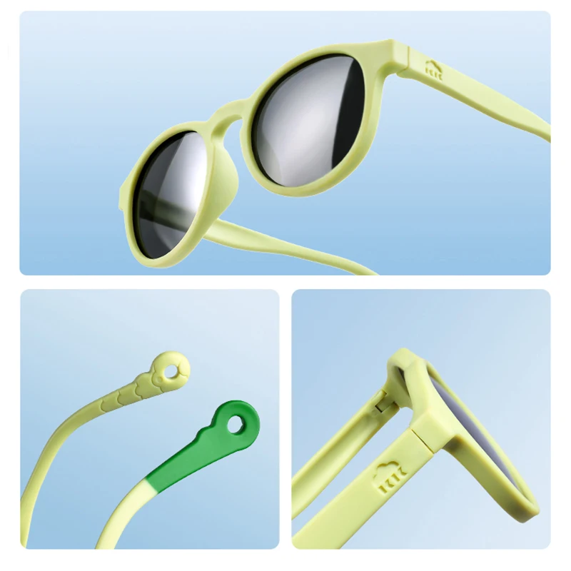 Gafas de sol bebé con montura flexible y protección UV - imagen 4