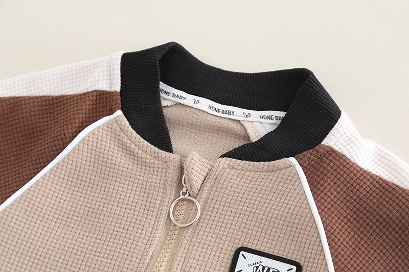 Conjunto de chaqueta y pantalón para bebé primavera otoño - imagen 3