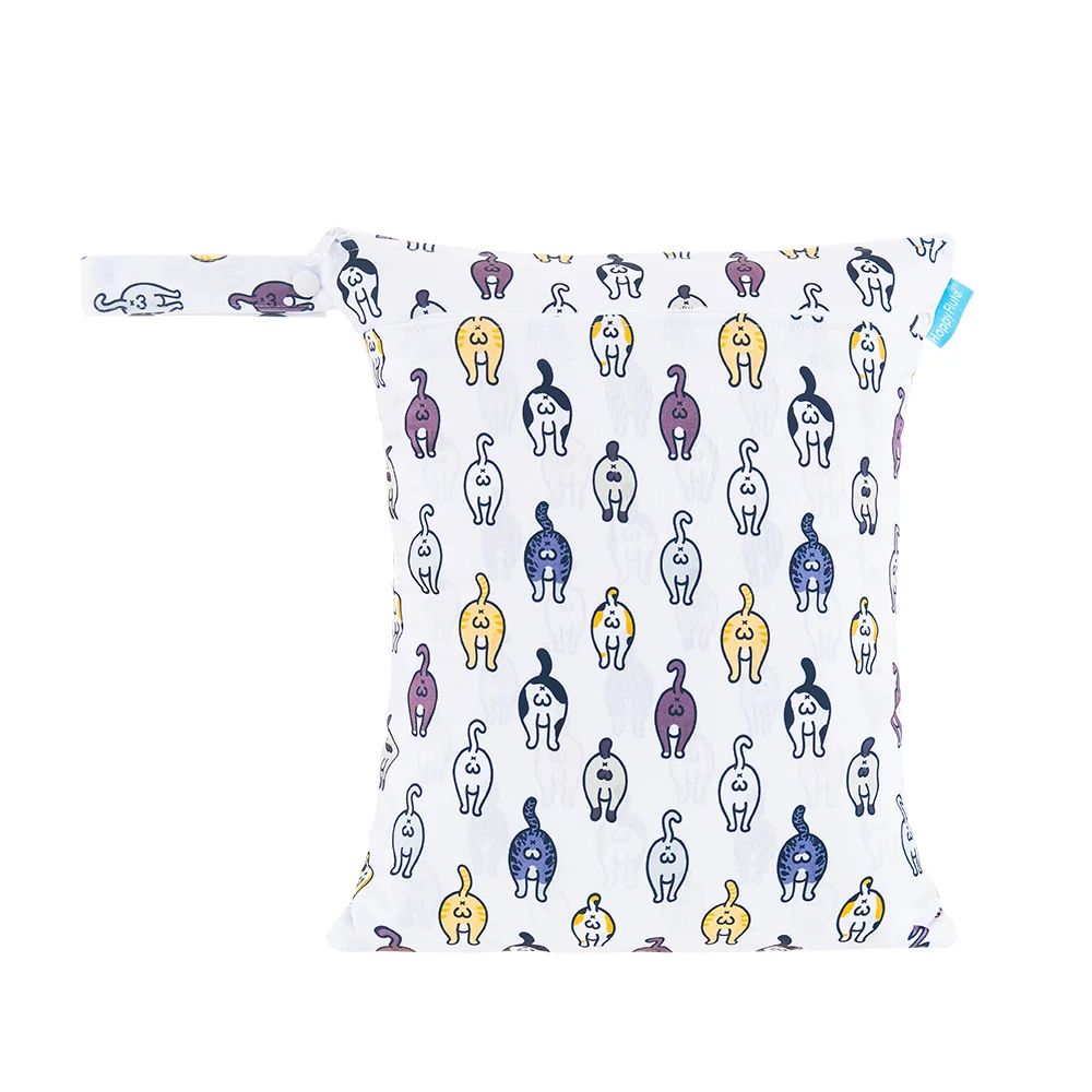 Elinfant Bolsa para pañales impermeable grande y portátil - imagen 2