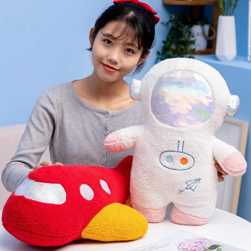 Cohete peluche espacial para niños - Decoración y regalo educativo - imagen 4