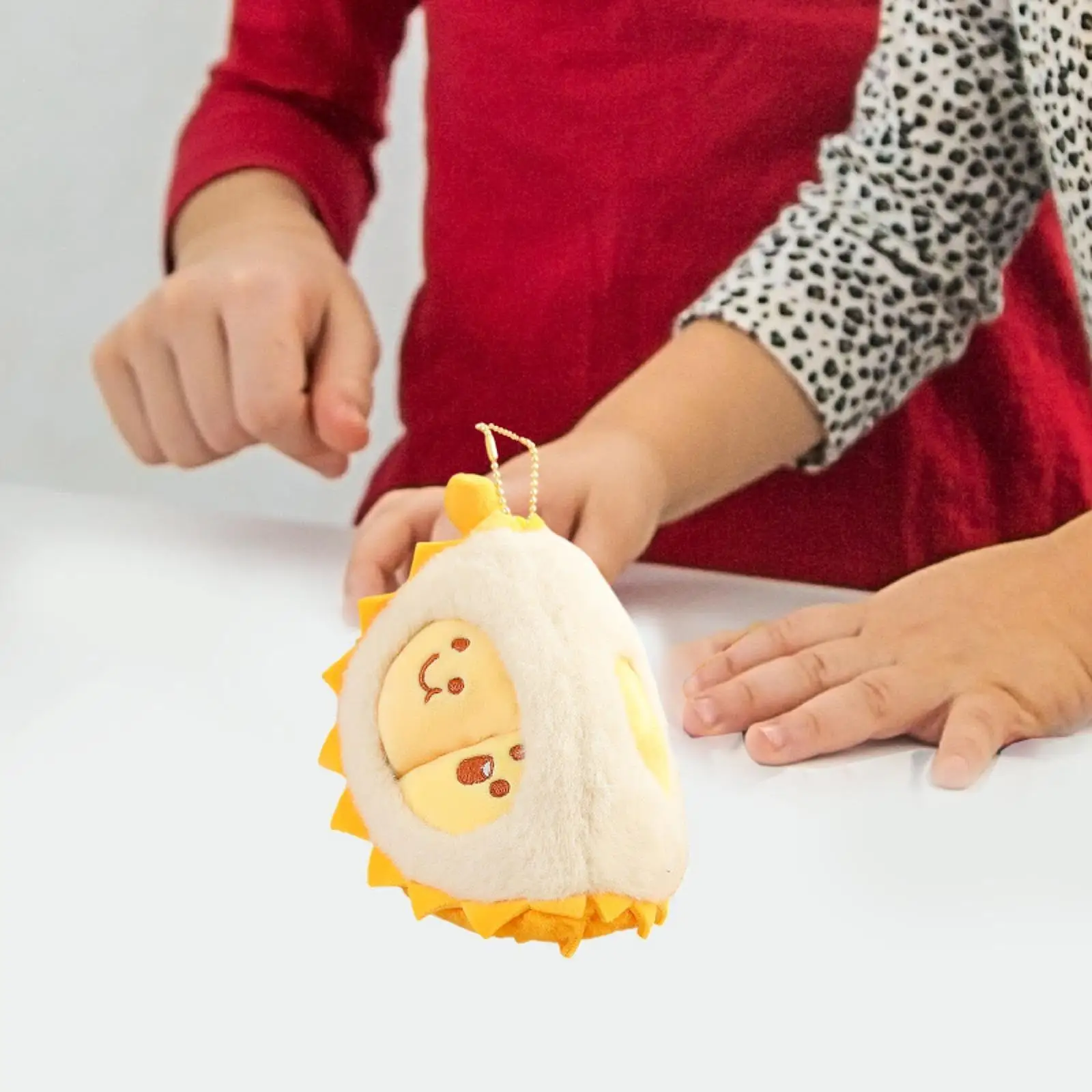Peeling Durian Plush Doll Durian Plush Toy for Adults Kids Birthday Gifts